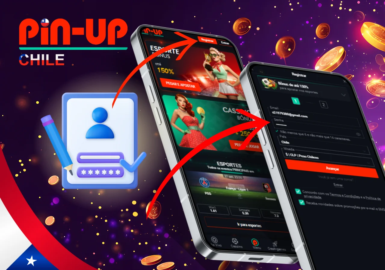 Proceso sencillo de registro en el casino, permitiendo acceso rapido a bonos y juegos.