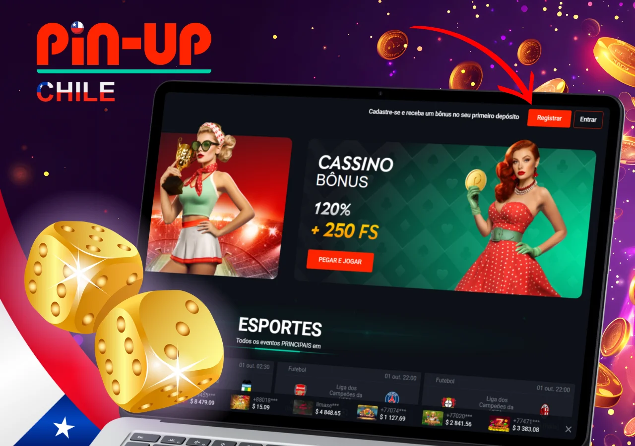 Para obtener un bono de Pin-Up Casino, registrate y recibe hasta un 120% mas 250 giros gratis.