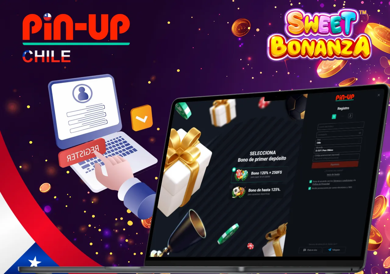 Interfaz inicial de Sweet Bonanza mostrando símbolos y botón de giro automático